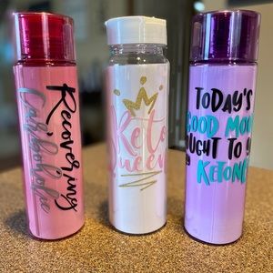 Keto water bottle